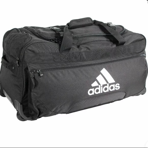 adidas wheeled duffel travel bag